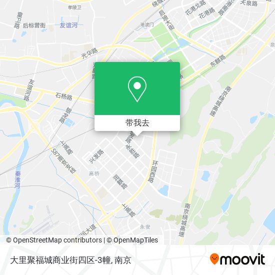 大里聚福城商业街四区-3幢地图