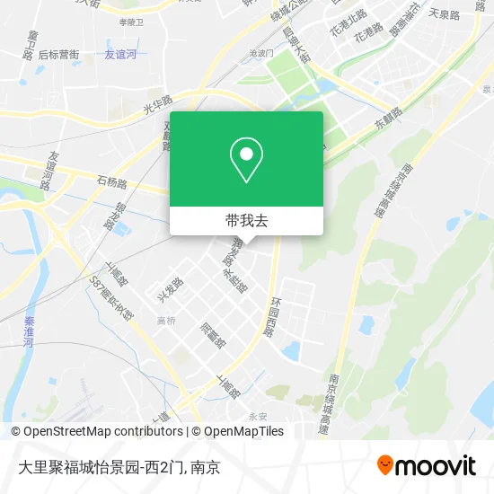 大里聚福城怡景园-西2门地图