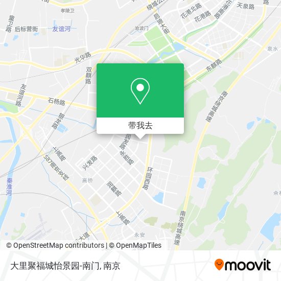 大里聚福城怡景园-南门地图