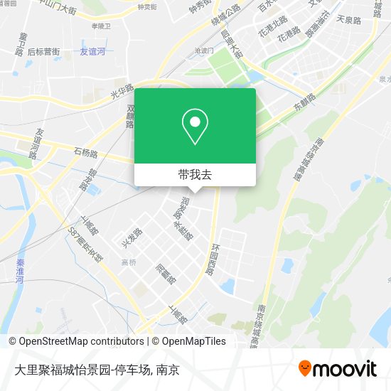 大里聚福城怡景园-停车场地图