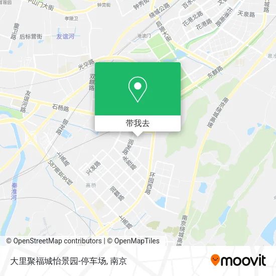 大里聚福城怡景园-停车场地图