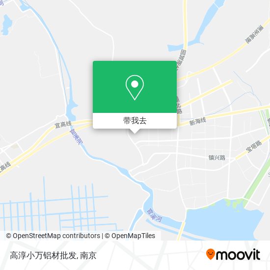 高淳小万铝材批发地图