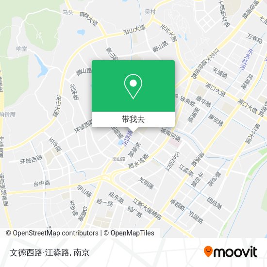 文德西路·江淼路地图