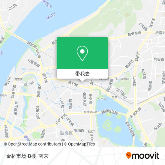 金桥市场-B楼地图