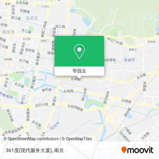 361度(现代服务大厦)地图