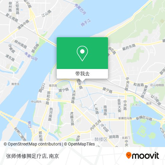 张师傅修脚足疗店地图