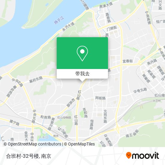 合班村-32号楼地图