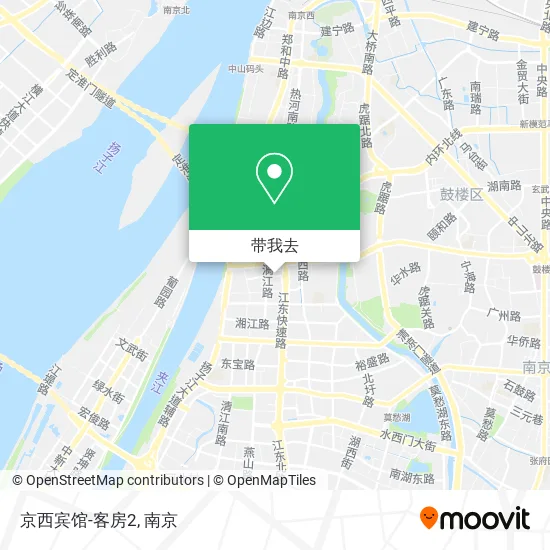 京西宾馆-客房2地图