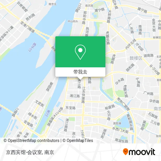 京西宾馆-会议室地图