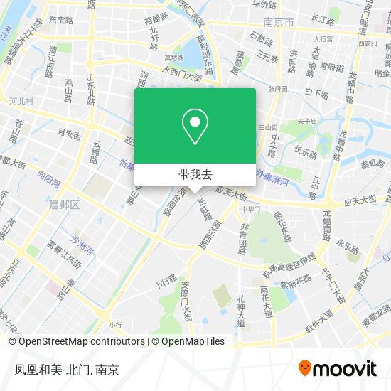 凤凰和美-北门地图
