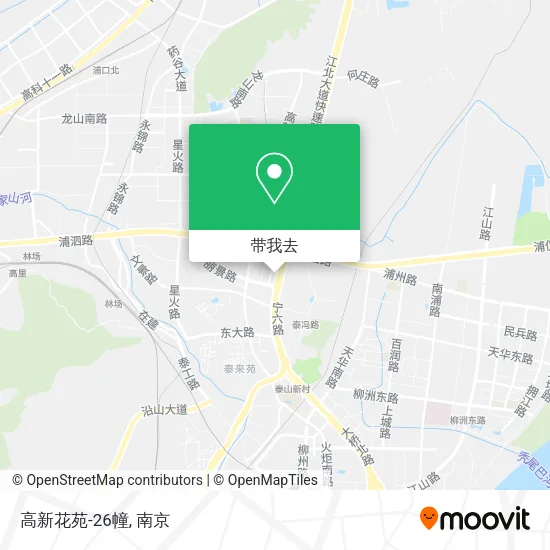 高新花苑-26幢地图