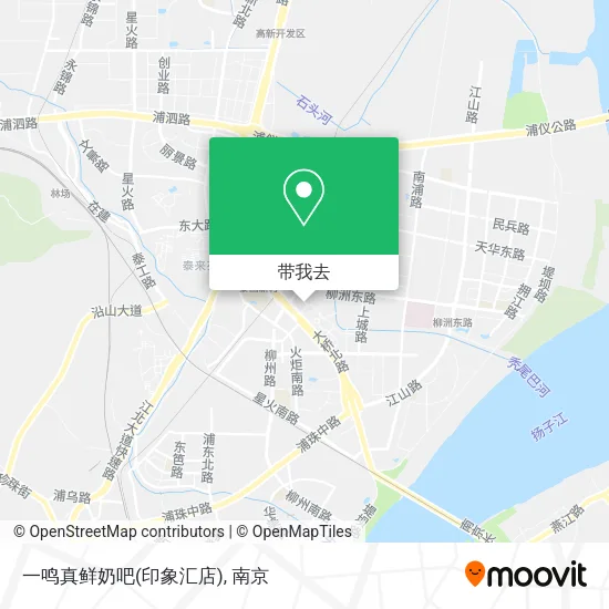 一鸣真鲜奶吧(印象汇店)地图