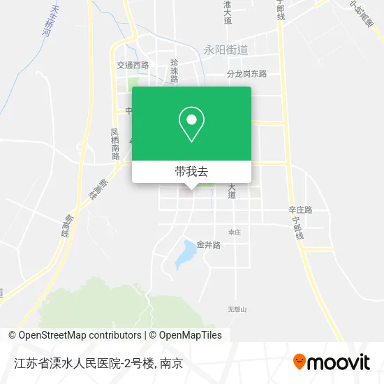江苏省溧水人民医院-2号楼地图