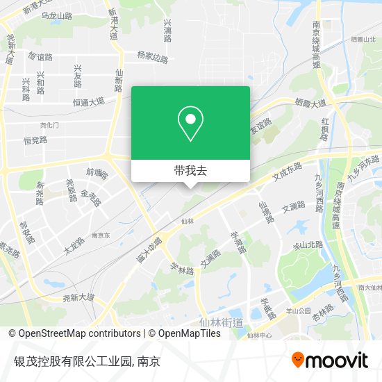 银茂控股有限公工业园地图