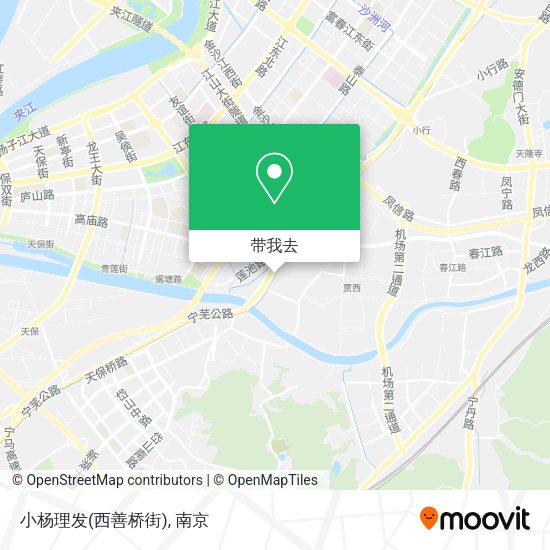 小杨理发(西善桥街)地图