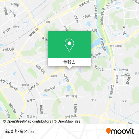 新城尚-东区地图