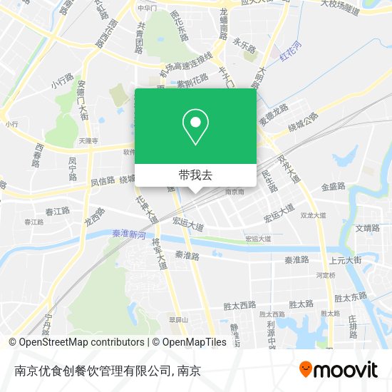 南京优食创餐饮管理有限公司地图