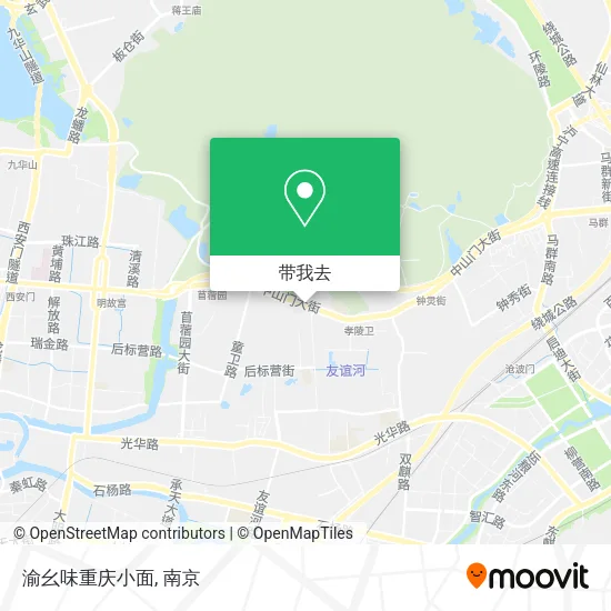 渝幺味重庆小面地图