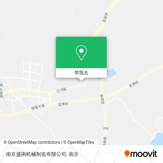 南京盛南机械制造有限公司地图