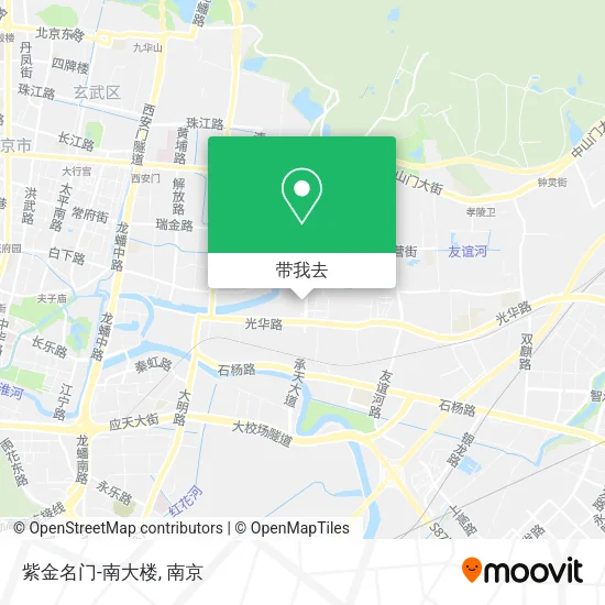 紫金名门-南大楼地图