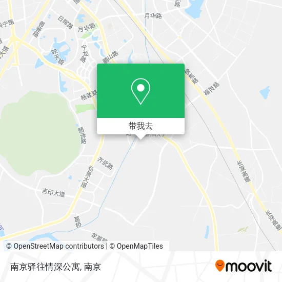 南京驿往情深公寓地图