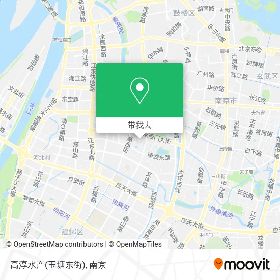 高淳水产(玉塘东街)地图