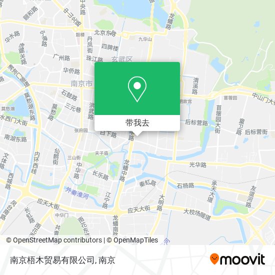 南京梧木贸易有限公司地图