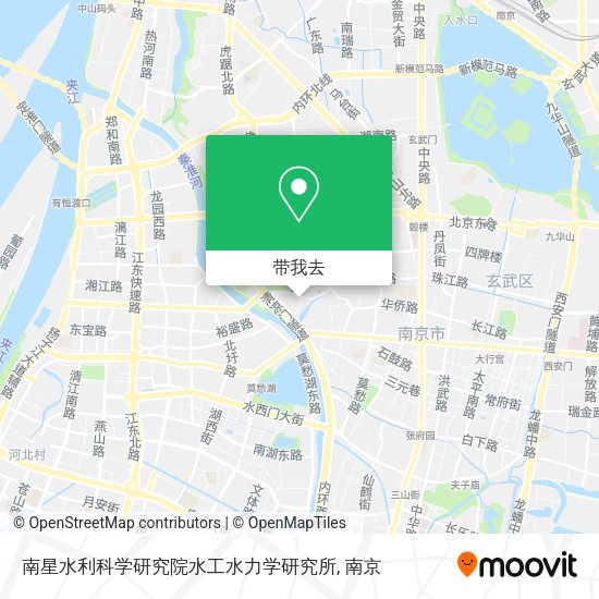 南星水利科学研究院水工水力学研究所地图