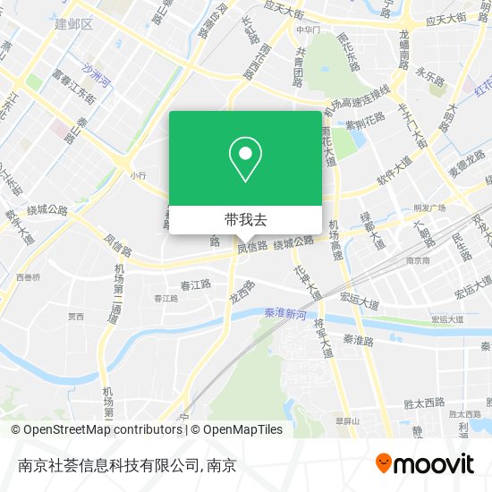 南京社荟信息科技有限公司地图
