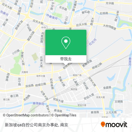 新加坡qa自控公司南京办事处地图