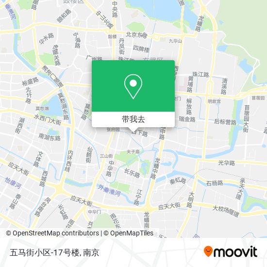 五马街小区-17号楼地图