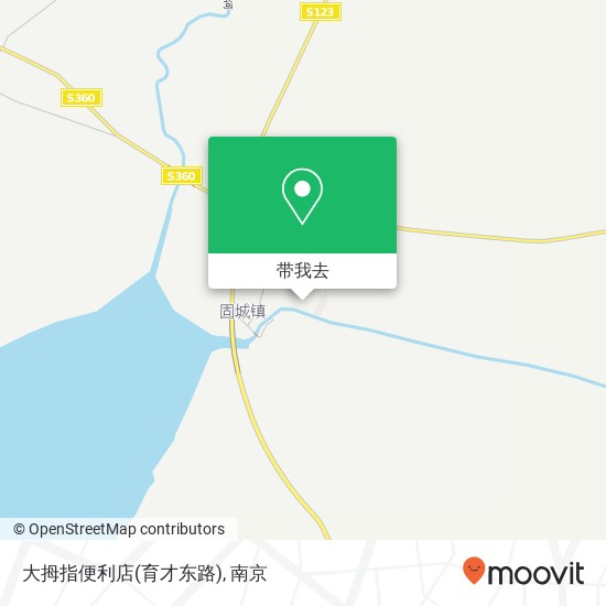 大拇指便利店(育才东路)地图