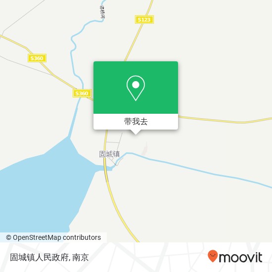 固城镇人民政府地图