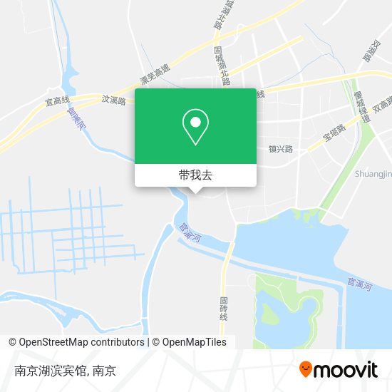 南京湖滨宾馆地图