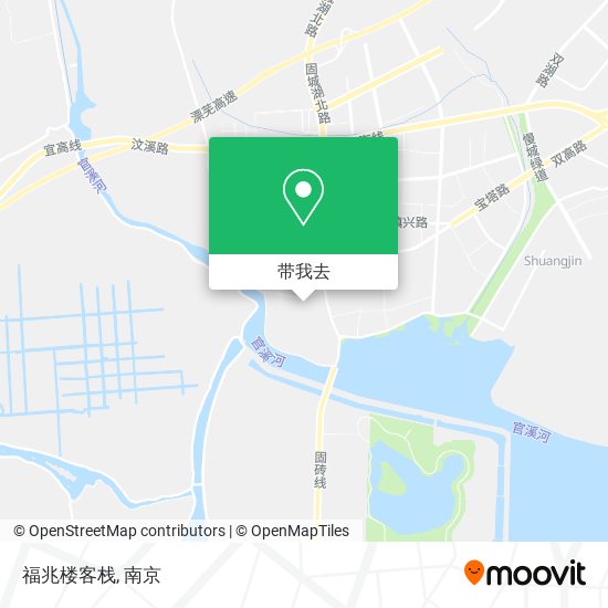 福兆楼客栈地图