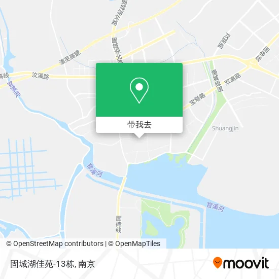 固城湖佳苑-13栋地图