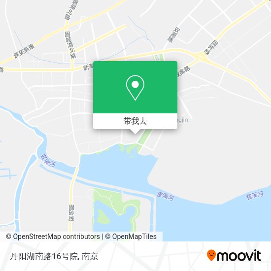 丹阳湖南路16号院地图