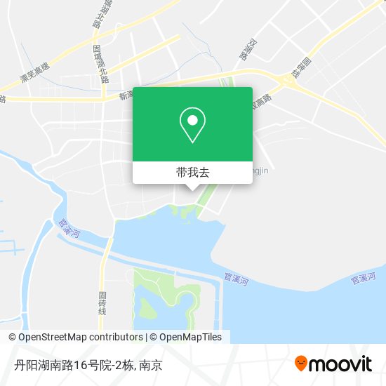 丹阳湖南路16号院-2栋地图