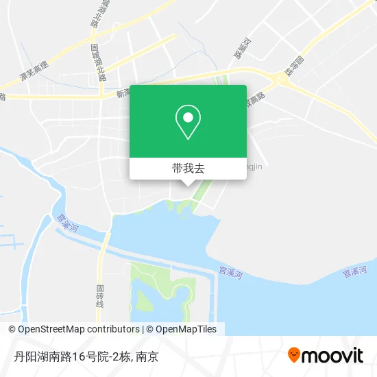 丹阳湖南路16号院-2栋地图