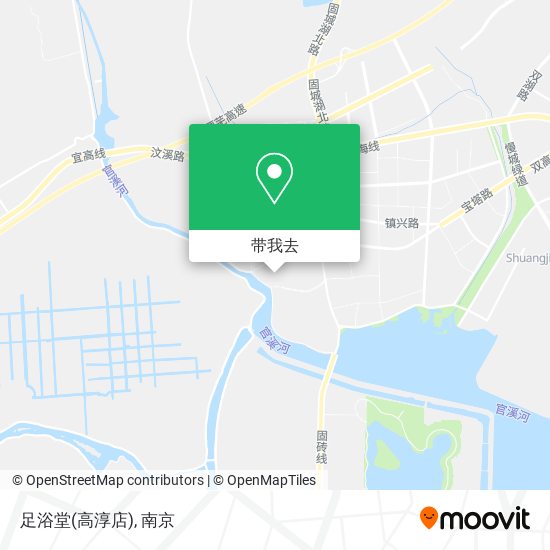 足浴堂(高淳店)地图