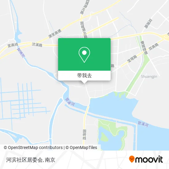 河滨社区居委会地图