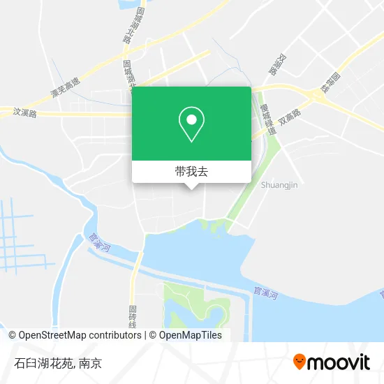 石臼湖花苑地图