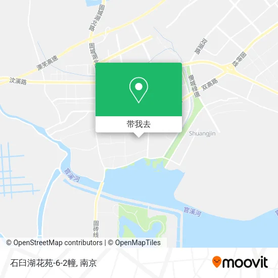 石臼湖花苑-6-2幢地图