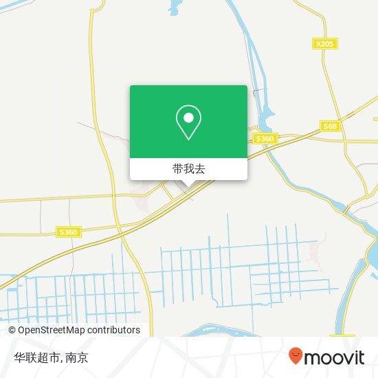 华联超市地图