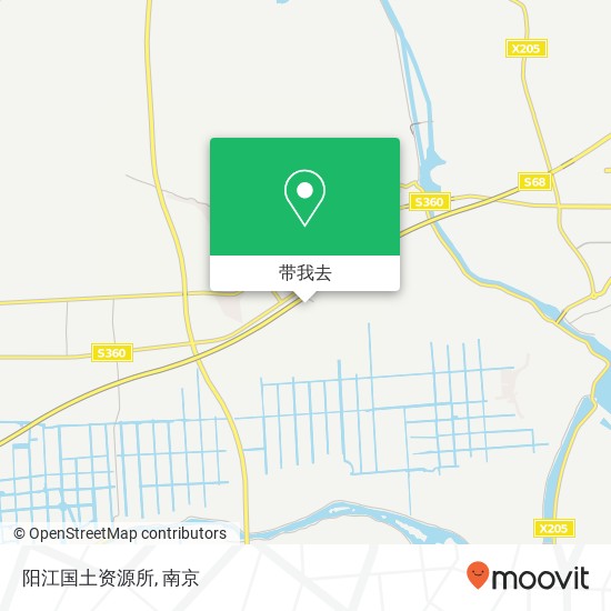 阳江国土资源所地图