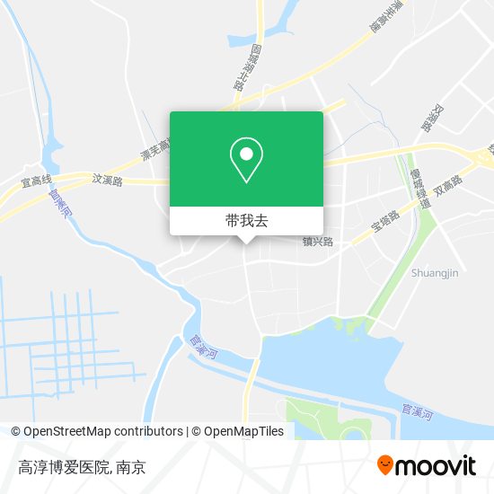 高淳博爱医院地图