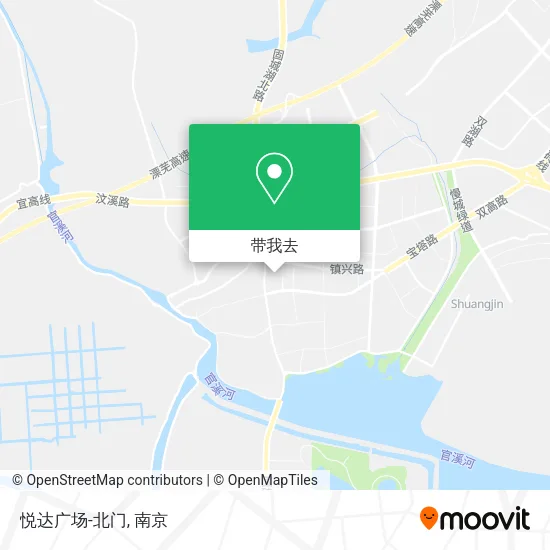 悦达广场-北门地图