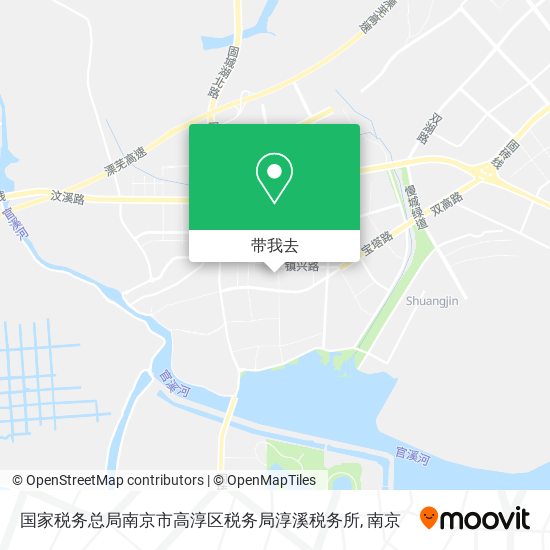 国家税务总局南京市高淳区税务局淳溪税务所地图