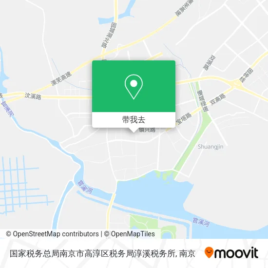 国家税务总局南京市高淳区税务局淳溪税务所地图