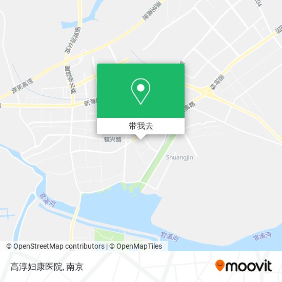 高淳妇康医院地图
